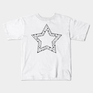 Stern Muster Vintage Style Kids T-Shirt